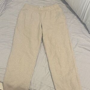 Aritzia mega fit sweat fleece wide leg sweatpants